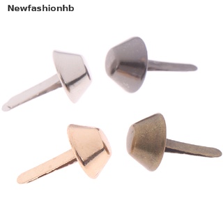 (newfashionhb) 50 unids/lote de 12 mm de metal artesanía bolsos pies remaches para bolso diy accesorios en venta