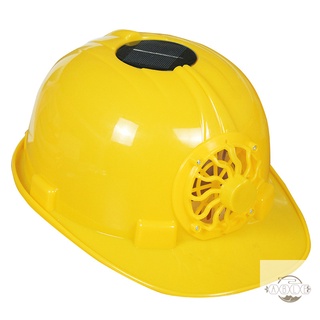 casco de seguridad de energía solar duro ventilar sombrero gorra con ventilador fresco de refrigeración (8)