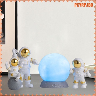 [Good] Figura de astronauta creativa linda estatua Spaceman decoración del espacio exterior niños