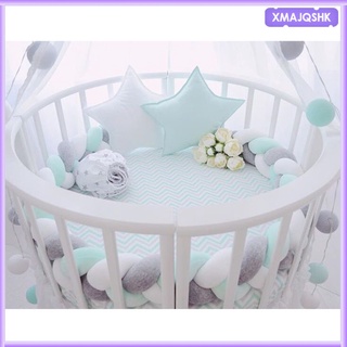 1m nudo almohada cama de bebé parachoques cuna cuna para bebé cuna decoración rosa