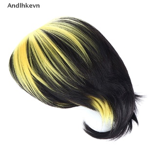 [Andl] Tokyo Revengers Kazutora Hanemiya Cosplay Wig Anime Exhibition Resistant Hair C615 (1)