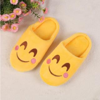 Niños niñas niños moda expresión paquete de algodón zapatillas amor cara sonriente sección estilo fresco chancla