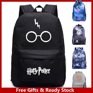 bolsa de la escuela de harry potter personaje mochila casual bolsa de deportes bolsa de ordenador para niños regalos