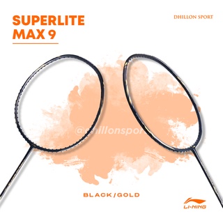 Forro Superlite Max 9 Original raqueta de bádminton/ raqueta de bádminton Li-Ning (3)