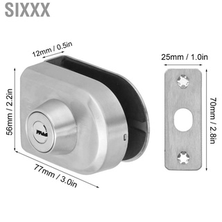 Sixxx Push - almohadilla de espuma antirrobo, acero inoxidable, sin marco, cerraduras de puerta (6)