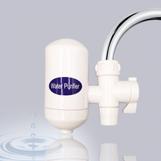【BK】Portable Tap Faucet Ceramic Water Filter Household Home Kitchen Ionizer Purifier (1)