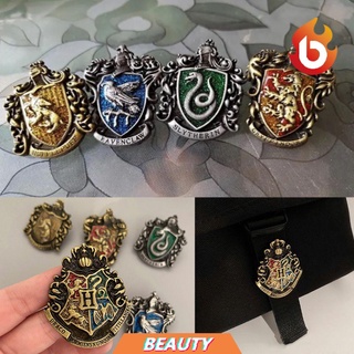 Belleza Nueva Moda Gryffindor Broche Para Mujeres Hombres Aleación Sombrero Bolsa De Ropa Joyería Harry Potter Universidad Insignia Anime Patrón (1)