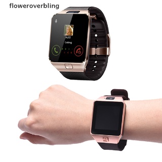 flob reloj inteligente con cámara bluetooth reloj de pulsera tarjeta sim smartwatch ios&android bling
