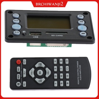 Placa decodificadora Digital brchiji2 Dc 12v Bluetooth 4.0 audio Ape Flac Wav Wma Mp3 con función De grabación