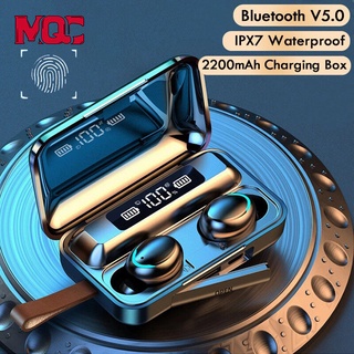 MQC F9-5 Auriculares Inalámbricos TWS Bluetooth 5.0 Con Cancelación De Ruido Micrófono Deportes Manos Libres Para Teléfono