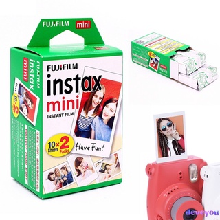 deveyou Fujifilm Instax Mini 10/20 Hojas De Papel Fotográfico Para Cámara Instantánea