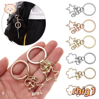 RHIG 5pcs New Snap Hook Key Pendant Lobster Clasp Hooks Trigger Clips Buckles Metal Key Ring DIY Jewelry Necklace Making Bags Strap Buckles Keychain Lobster