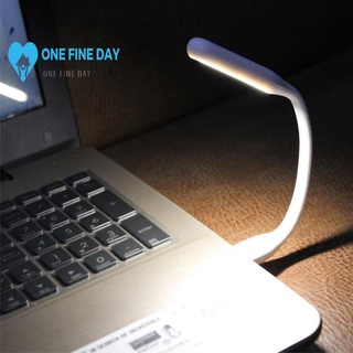 Mini luz USB LED portátil luz para banco de energía portátil noche lectura lámpara Flexible T4N6