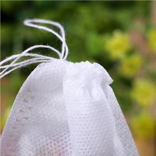 [100 bolsas de té, bolsas de té con cierre de cuerda] [5 x 7 cm de papel colador de té de hierbas] (3)