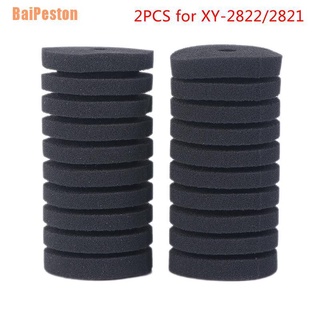 Baipeston (~) 2Pcs filtro de acuario esponja para filtro XY-2822/2821 filtro bomba de aire tanque de peces filtro