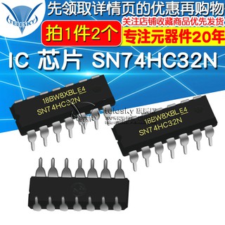 Nuevo en línea Chip IC SN74HC32N 74HC32N circuito integrado DIP-14 (2 piezas)