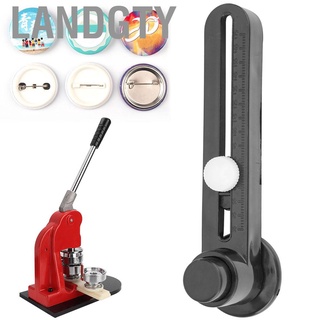 Landgty Plastic Photo Circle Cutter Brand New Paper Portable Adjustable for Badge DIY