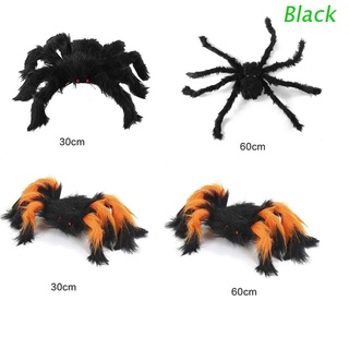 Negro simulación araña Halloween fantasma Festival suministros Bar decoración Animal Props
