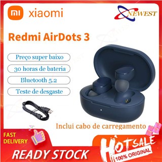 Audífonos inalámbricos Xiaomi Redmi AirDots 3 TWS 5.2 aptx adaptables estéreo graves con micrófono manos libres tws1