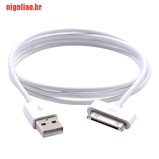 [nignliao] Cable de alimentación USB Sync para iPhone 4/4