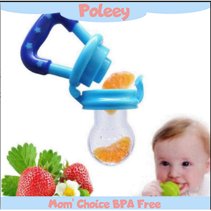 Poleey bebé pezón de silicona chupete alimentos frutas leche verduras alimentador niños herramienta de alimentación Avent chupete
