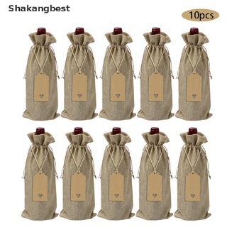 [skb] bolsa de lino con cordón de bolsillo de lino, bolsa de vino, bolsa de botella de vino, bolsa de vino, bolsa de vino, bolsa de tarta, shakangbest