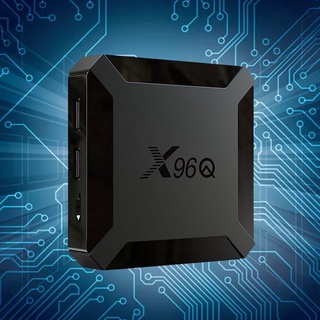 EC X96Q 4K HD TV BOX Smart Network Set Top Android 10.0 Mini Player HDMI 3D Home Media Streamer