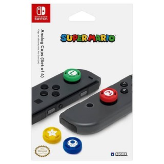 Hori tapas analógicas/controles para pulgar Super Mario Nintendo Switch