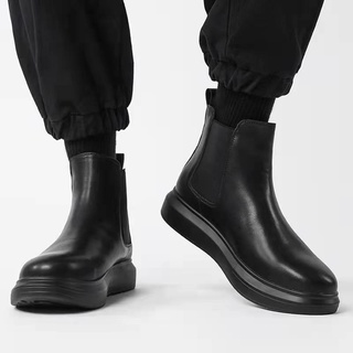 botas de hombre botines de hombre Zapatos de corte alto botas de cuero para hombre Botas de plataforma para hombre botas negras de invierno zapatos botas chelsea para hombre