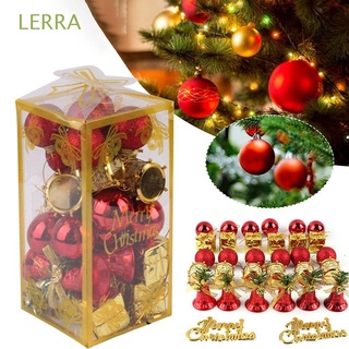 lerra 32 bolas de árbol de navidad decorativo para árbol de navidad decoraciones de navidad adornos colgantes de tambor bolas de fiesta suministros para árbol de navidad decoración del hogar/multicolor