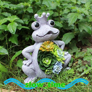 (cinta Estrellas) estatua De jardín rana con luz Solar Decorativa Para jardín