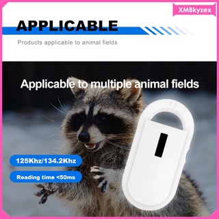 Handheld Pet Chip Scanner EMID RFID Tag ID Reader 125Khz FDX-B for Dogs Cats (2)