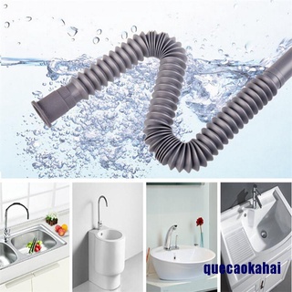 Tubo de agua Flexible lavabo lavabo tuberías de drenaje alargar desodorante prolongar tuberías de agua mangueras de fontanería