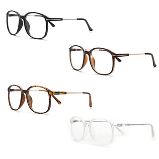 lu nueva moda mujeres hombres gafas ópticas retro gran marco gato gafas gafas wild trend ordenador gafas espejo plano