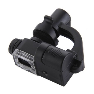 90X Zoom óptico de la cámara del teléfono lupa LED UV Clip microscopio lente para teléfono celular Universal (2)