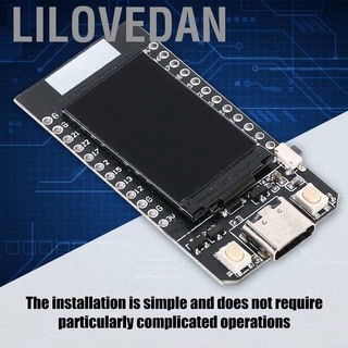 Lilovedan-Placa De Desarrollo De Módulos WiFi (1,14 Pulgadas , Pantalla LCD Duradera)
