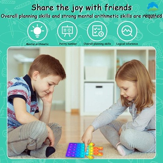 2021 pop it push bubble gadget juguete push pop burbuja fidget sensorial juguete alivio del estrés herramientas para niños y adultos (3)