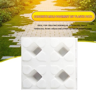 molde de pavimento de hormigón diy jardín camino fabricante de césped pavimentado cemento ladrillo molde (1)