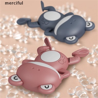 misericordioso bebé juguetes de baño para niños juego de agua viento reloj animales rana juguetes de agua co