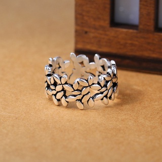 anillo de plata vintage para mujer, bodas, fiesta de compromiso, joyería