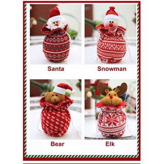 bolso de regalo rojo para navidad decoración de fiestas/celebraciones