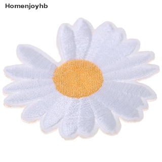 hhb> 5 piezas de sol flor margarita coser en/hierro bordado parche diy artesanía ropa apliques bien (6)