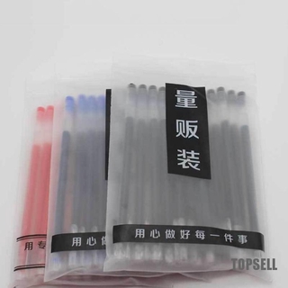 [Topsell] 10 pzs bolígrafos de Gel Azul/negro/rojo Para escritura Escolar/papelería