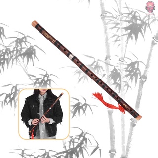 C Key instrumento tradicional Dizi flauta de bambú amargo con nudo para principiantes