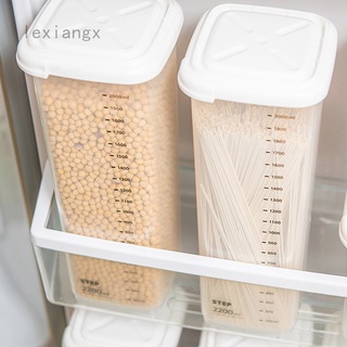 5 latas de plástico selladas de diferentes capacidades caja de almacenamiento de cocina transparente recipiente de alimentos mantener fresco nuevo contenedor transparente