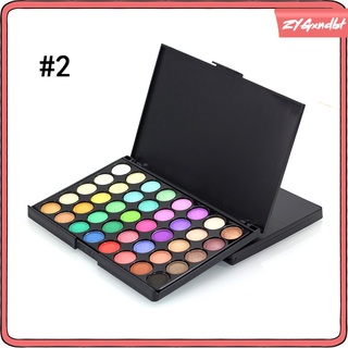 40 colores cosméticos polvo sombra de ojos sombra de ojos paleta de maquillaje mate (8)