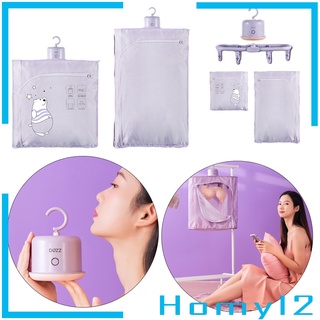 [Homyl2] secador de ropa Mini eléctrico portátil de secado rápido máquina de secado para viajes