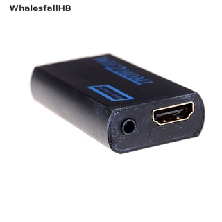 (whalesfallhb) Wii A HDMI 3.5mm Salida De Audio Jack Wii2HDMI Full HD 1080P Convertidor Adaptador Encendido (6)