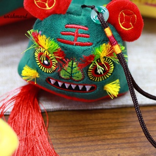 [WM] Muñeca de mascota de tigre de año nuevo adornos de escritorio del zodiaco tigre suave para decoración (7)