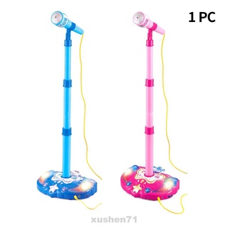 Soporte ajustable electrónico para niños con cable Karaoke juguete